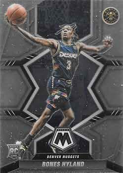 Amazon.com: Bones Hyland 2021-22 Mosaic Rookie Card #214